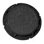 Люк тип ЛМ "Садовый" 760*580*50 черный